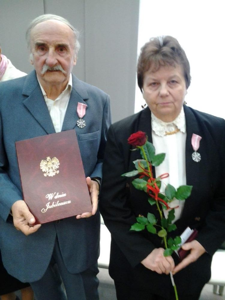 Rodzina Sergiusza Wiśniowieckiego - "złote gody".